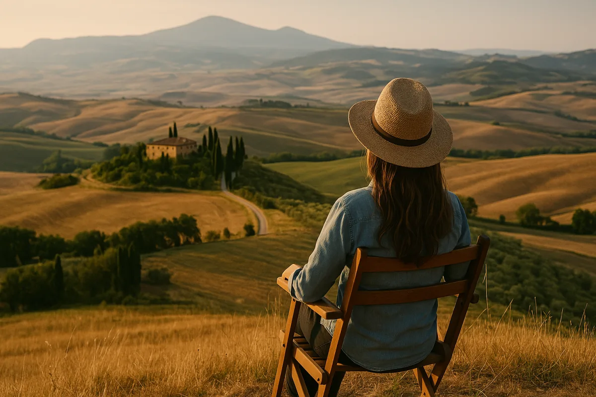 Perché fare una vacanza slow in Val d’Orcia? Il ritmo che cambia il modo di viaggiare