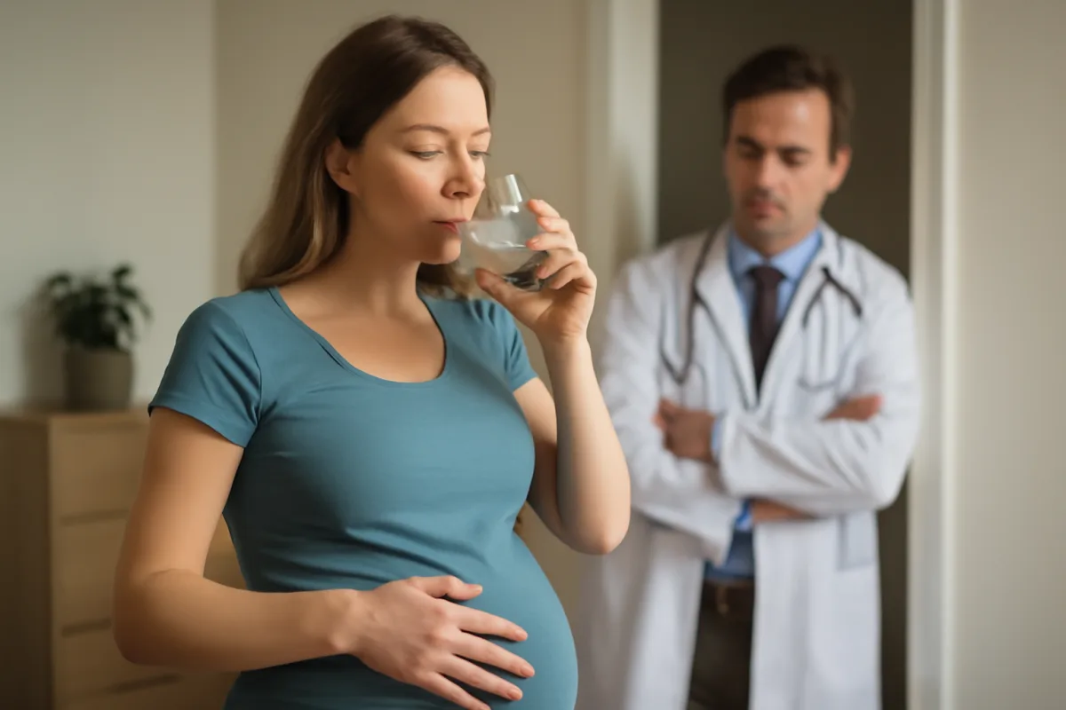 Idratazione in gravidanza: il fabbisogno reale che sorprende anche i medici